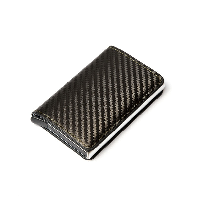 Customized Wallet Credit Card Holder RFID Aluminium Box Bank Card Holder with Money Clips