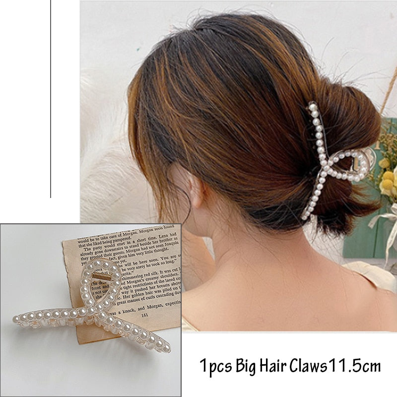 Metal Hair Claw For Women