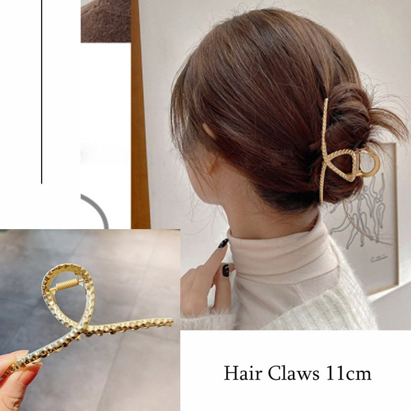 Metal Hair Claw For Women