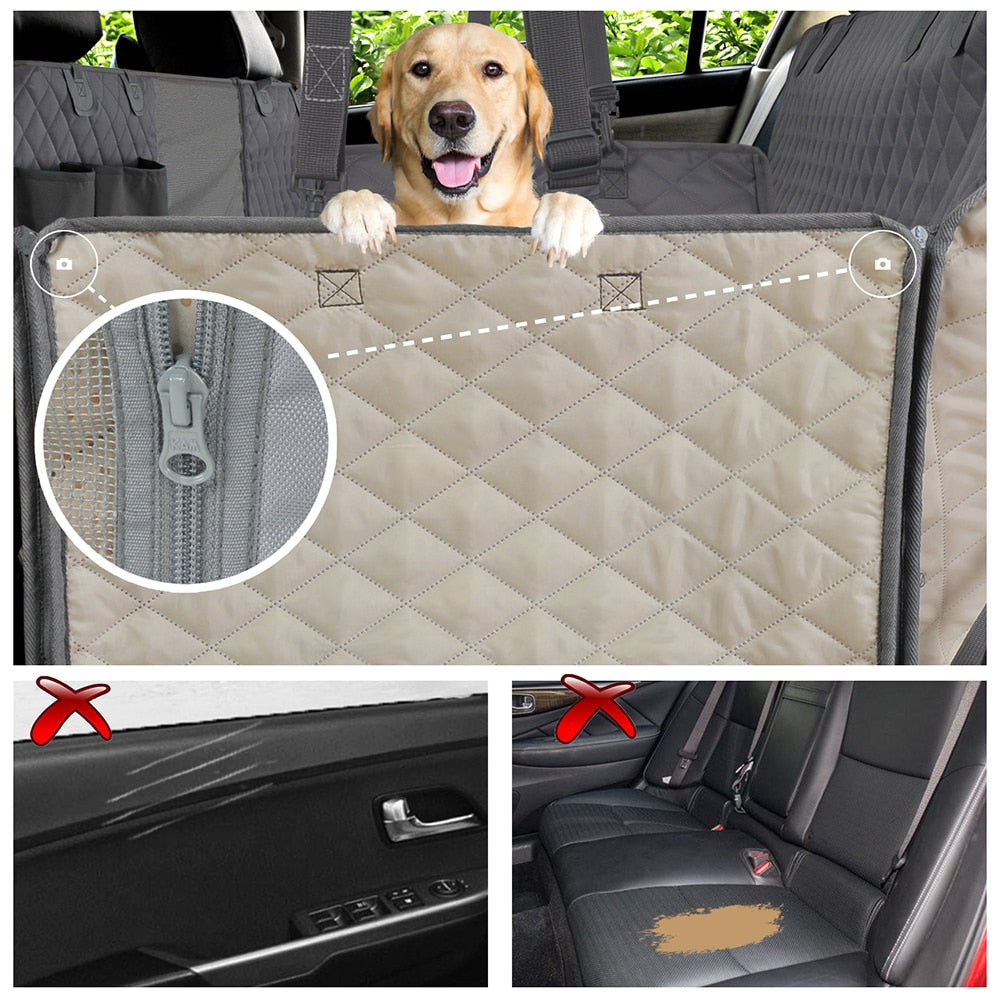 Waterproof PET TRAVEL Dog Car Seat Cover/Carrier/Hammock