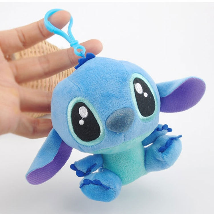 4"10cm Disney Lilo Stitch Plush Toy/Keychain/Pendant