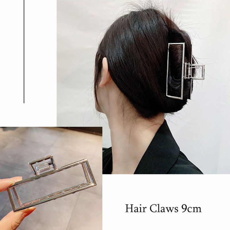 Metal Hair Claw For Women