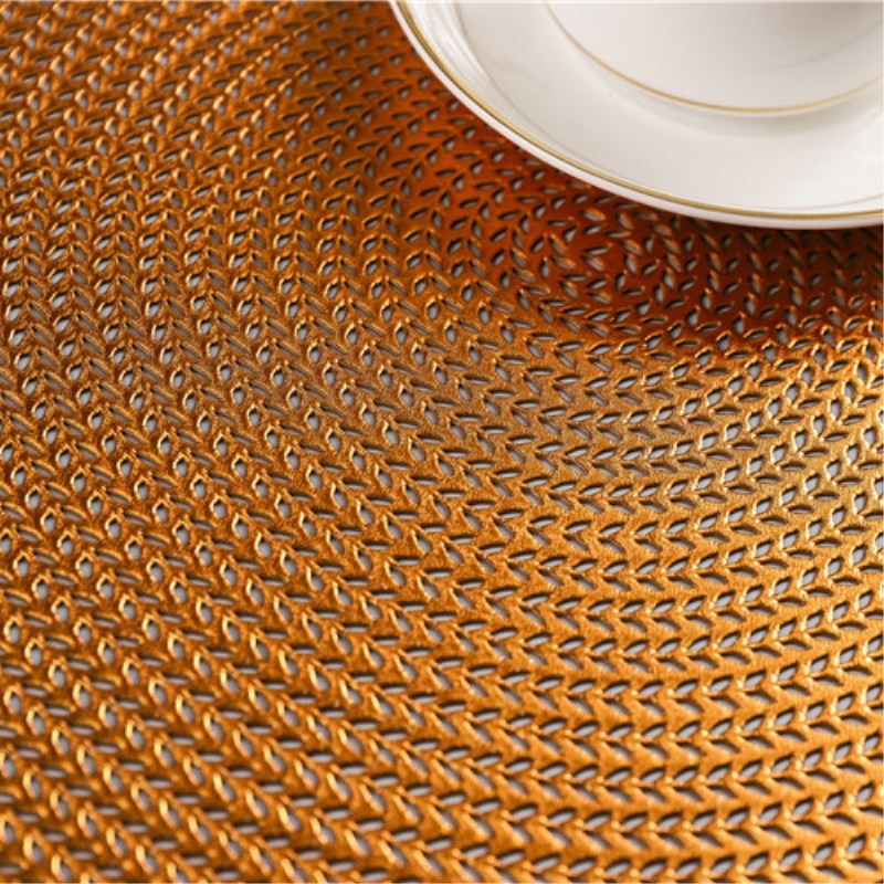 38CM Round PVC Kitchen Dining Placemats