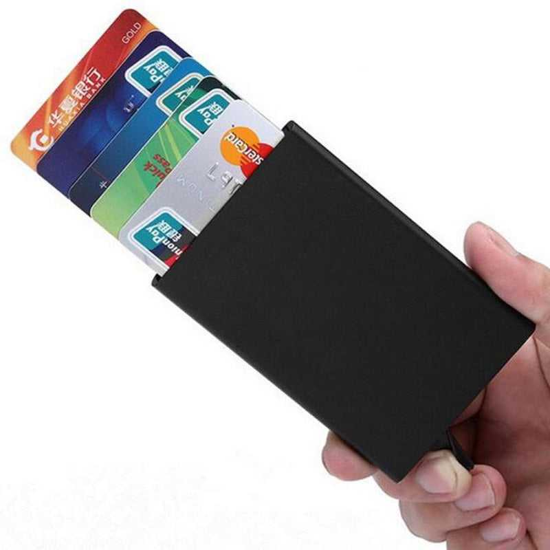 Anti-theft ID Credit Card Holder