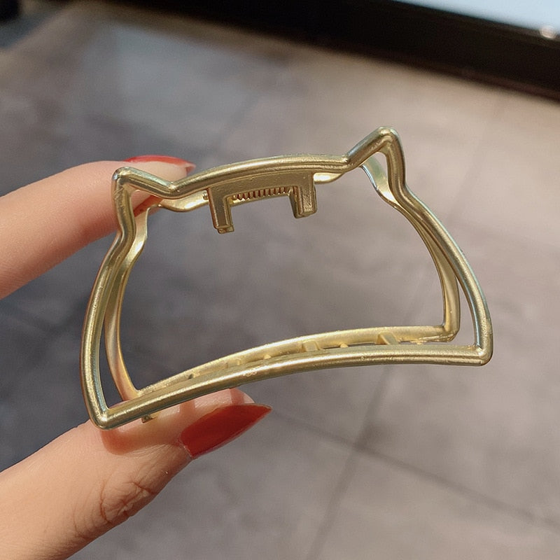 Metal Hair Claw For Women