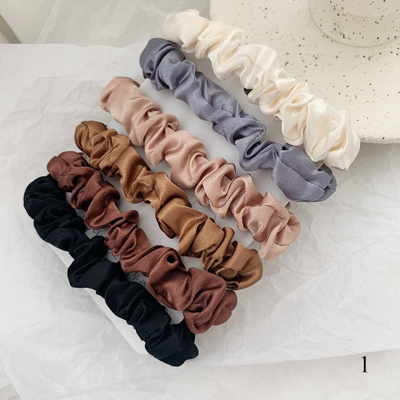 4pcs Skinnies Scrunchie Set