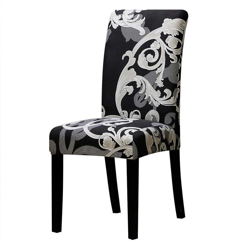 Printed Stretch Chair Cover