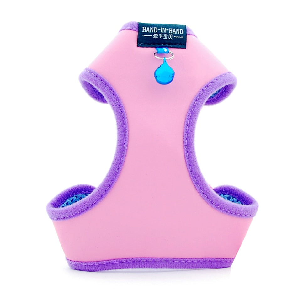Adjustable Pet Vest Harness with Bell