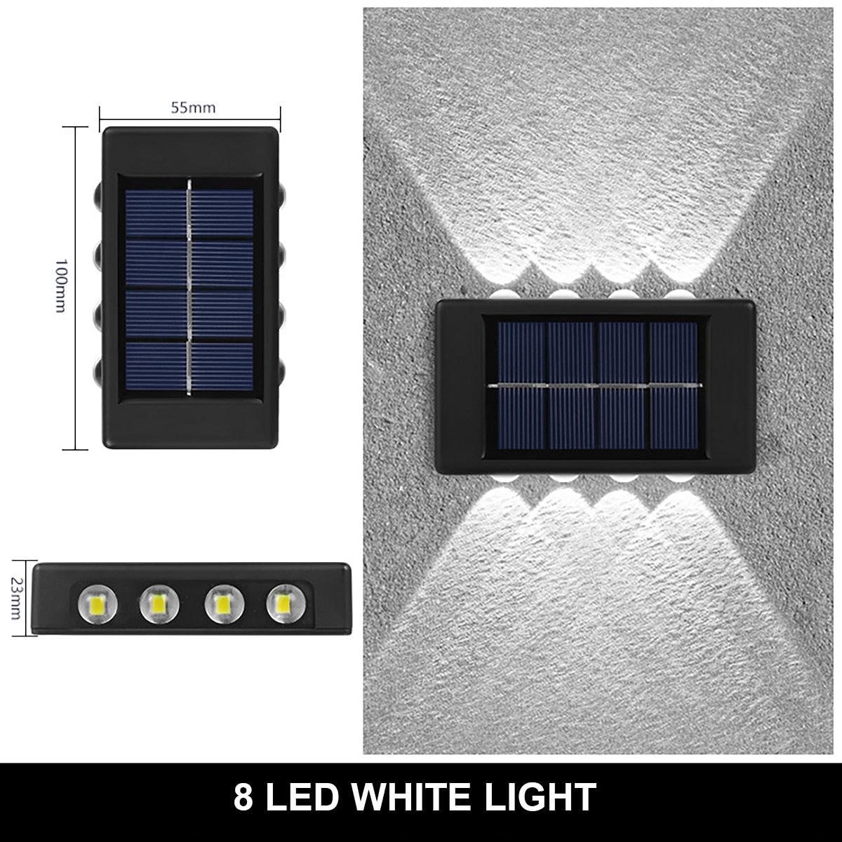 Outdoor Solar Wall Lamp