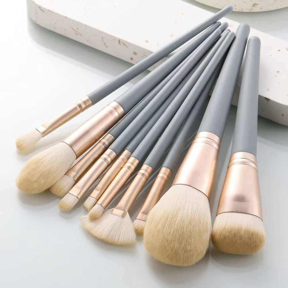 Soft Fluffy Makeup Brush Set Eye Shadow & Foundation