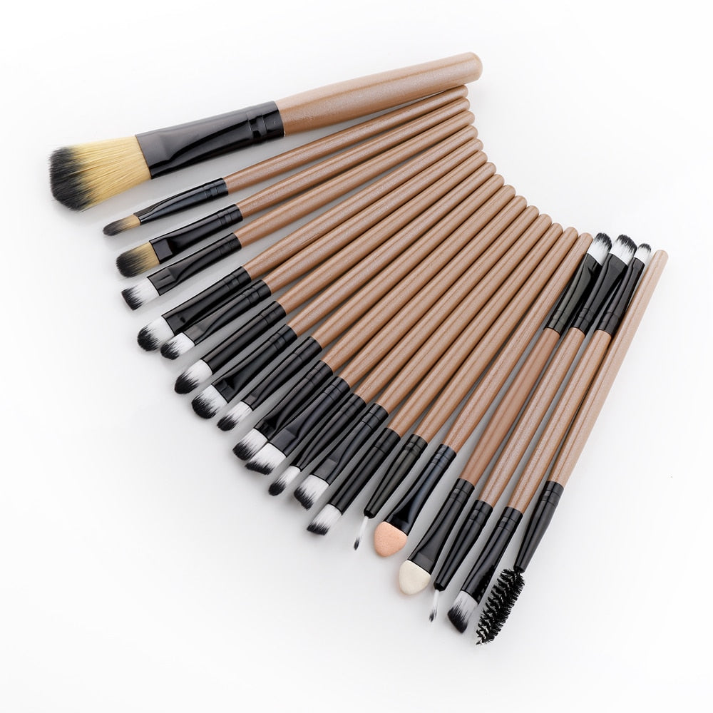 Soft Fluffy Makeup Brush Set Eye Shadow & Foundation