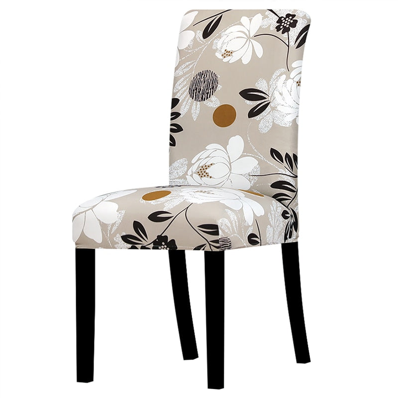 Printed Stretch Chair Cover