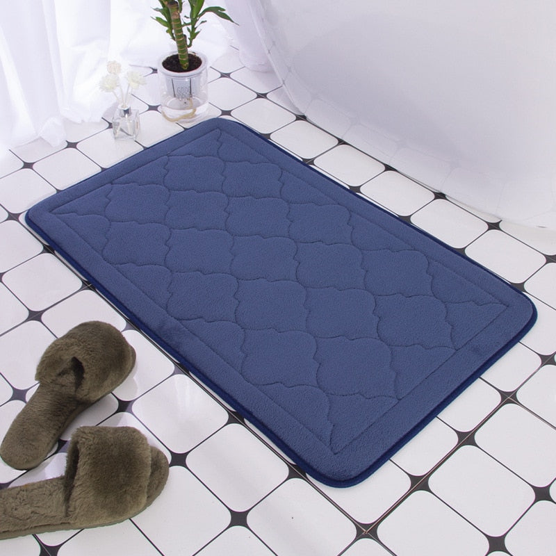 Cobblestone Embossed Non-slip Bathroom Bath Mat