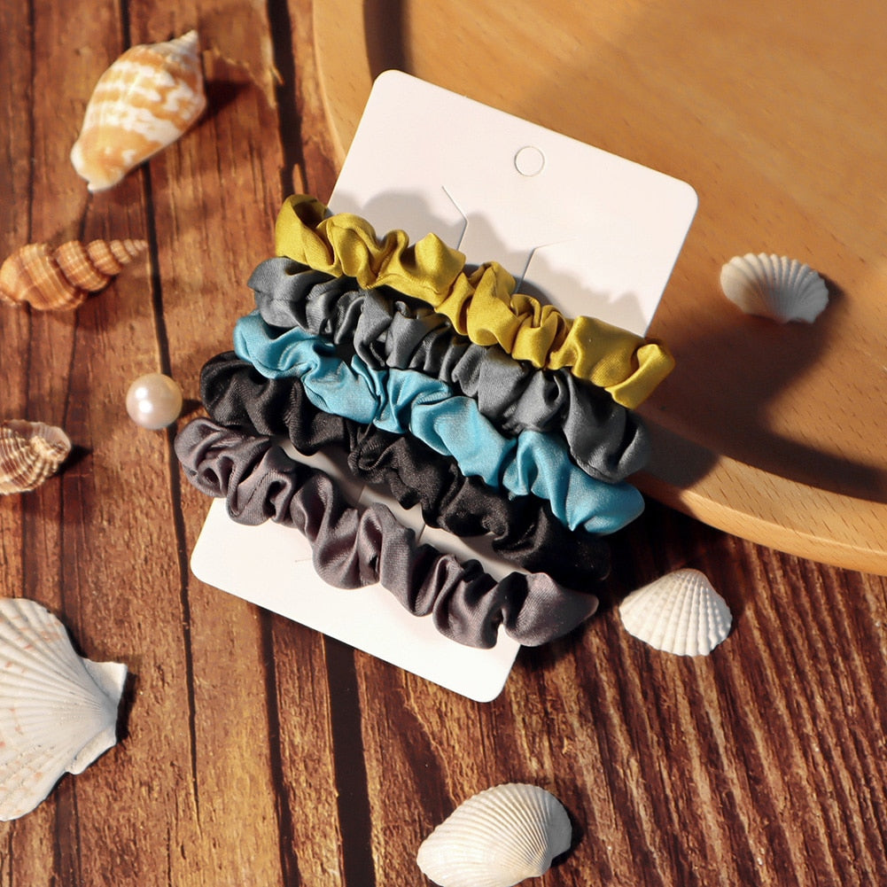 4pcs Skinnies Scrunchie Set