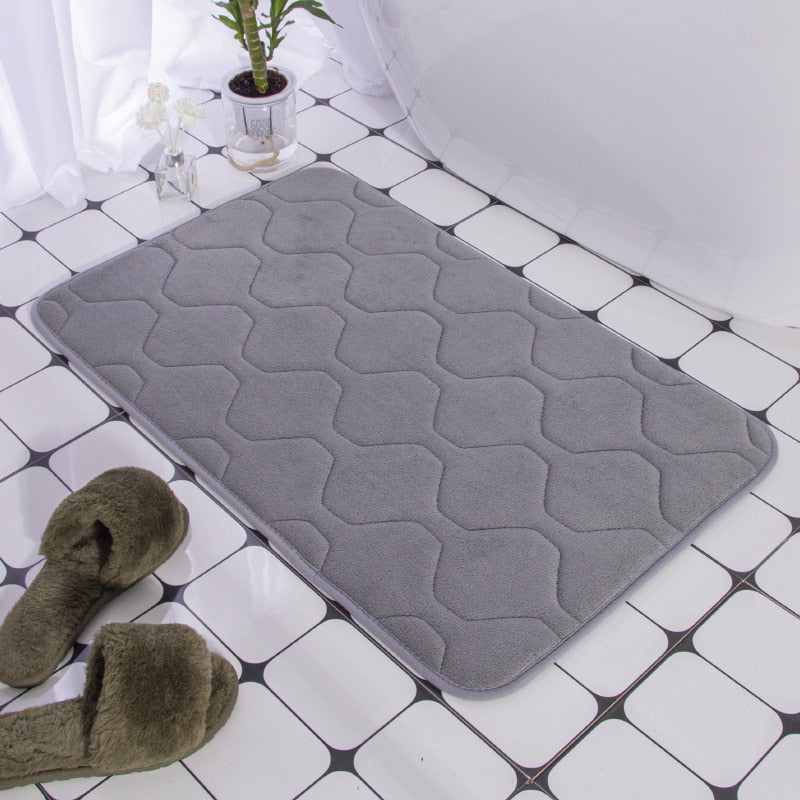 Cobblestone Embossed Non-slip Bathroom Bath Mat