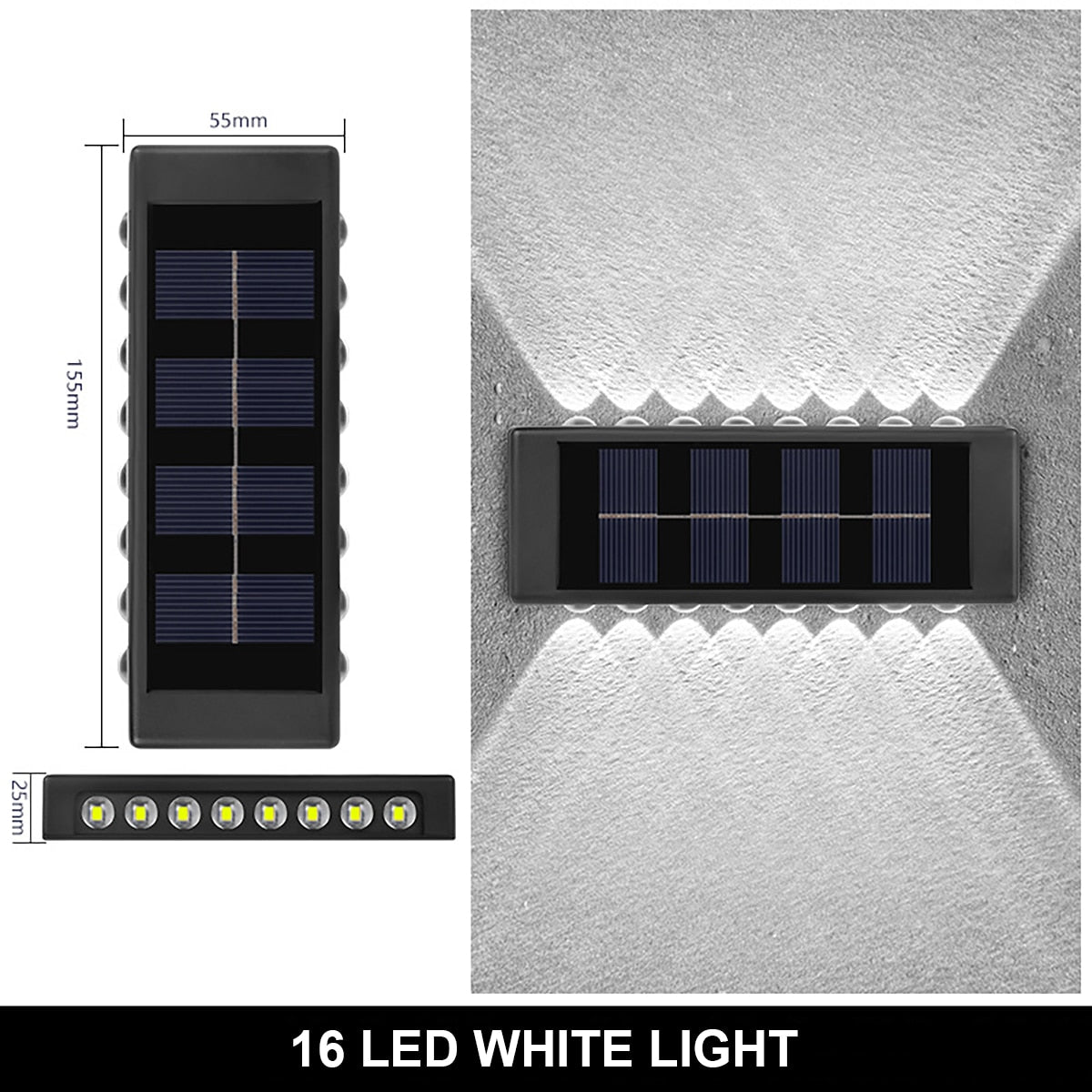 Outdoor Solar Wall Lamp