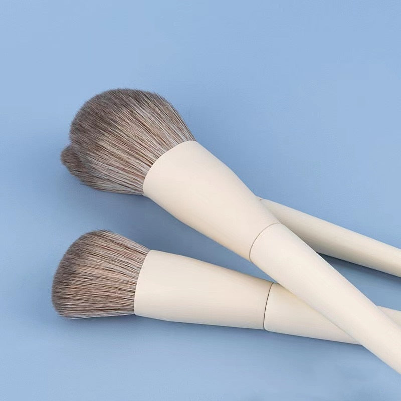 Soft Fluffy Makeup Brush Set Eye Shadow & Foundation