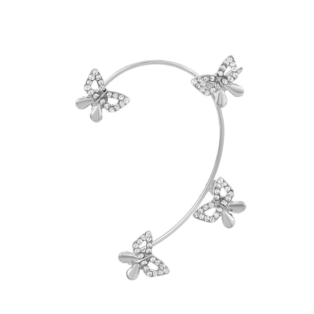 Sparkling Zircon Ear Cuff