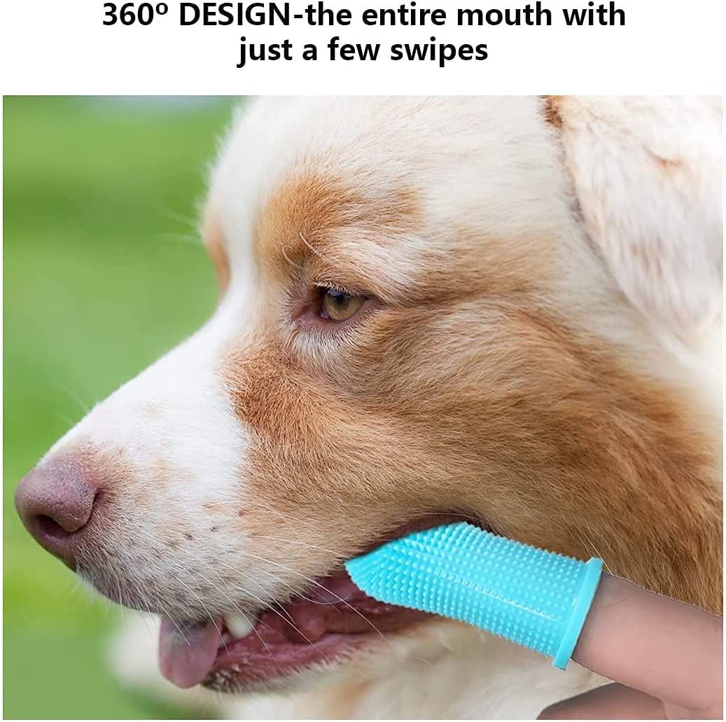 Super Soft Finger Toothbrush For Dogs