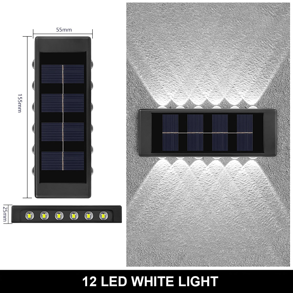 Outdoor Solar Wall Lamp