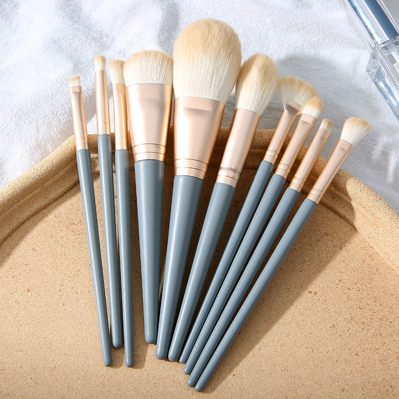 Soft Fluffy Makeup Brush Set Eye Shadow & Foundation